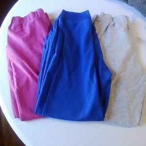 Set of three girls sweatpants